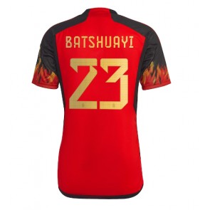 Belgija Michy Batshuayi #23 Domaci Dres SP 2022 Kratak Rukavima
